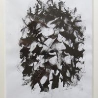 Schwarze Tusche auf Papier  A4  2012  1 